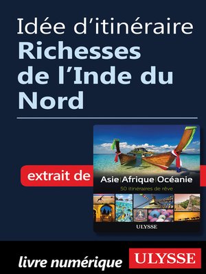 cover image of Idée d'itinéraire--Richesses de l'Inde du Nord
